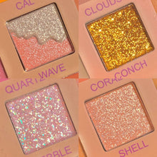 Load image into Gallery viewer, Glitter Eyeshadow Pallete Pearlescent