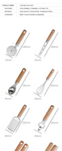 Load image into Gallery viewer, Tool Wooden Handle Stainless Steel
