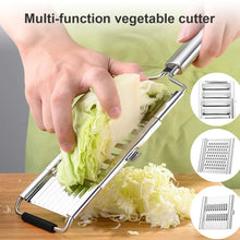 Load image into Gallery viewer, Vegetable Slicer Stainless Steel Grater