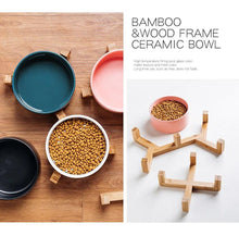 Load image into Gallery viewer, Ceramic Pet Bowl Cat Puppy Feeding
