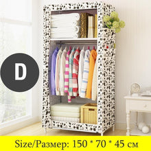 Load image into Gallery viewer, Minimalist Modern Non-woven Cloth Wardrobe
