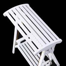 Load image into Gallery viewer, Dollhouse Miniature Wood White Swing
