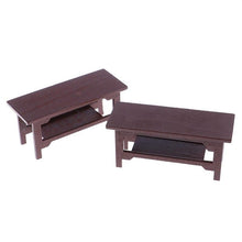 Load image into Gallery viewer, Mini Wooden Stool Furniture Model
